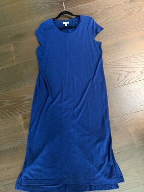 Jessica Simpson Navy Short Sleeve Scoop Neck Tee